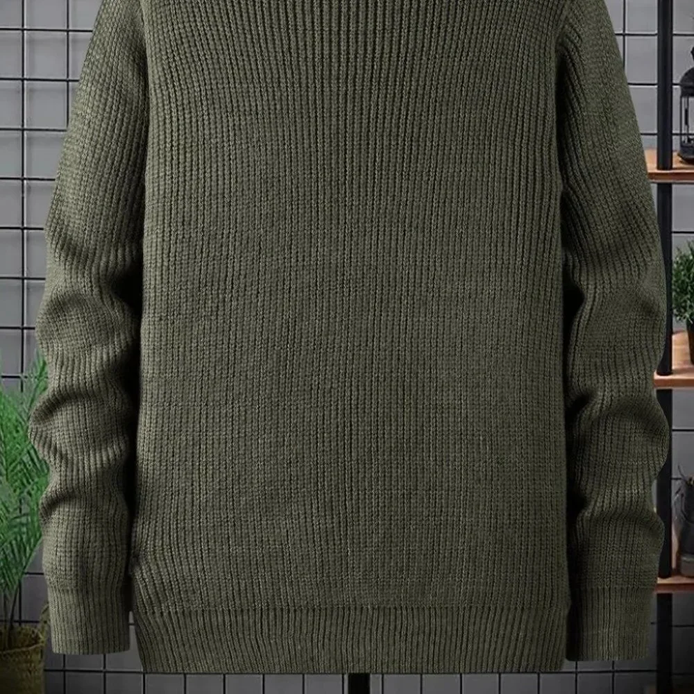 Green Mens Sweater